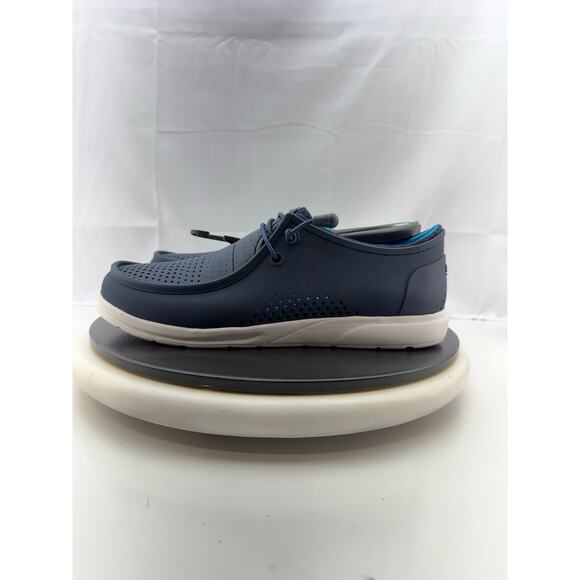 Reef Water Coast Mens Size 9 Navy Blue Lightweight Waterproof Slip On Boat Shoes